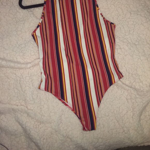 striped bodysuit - Picture 3 of 5